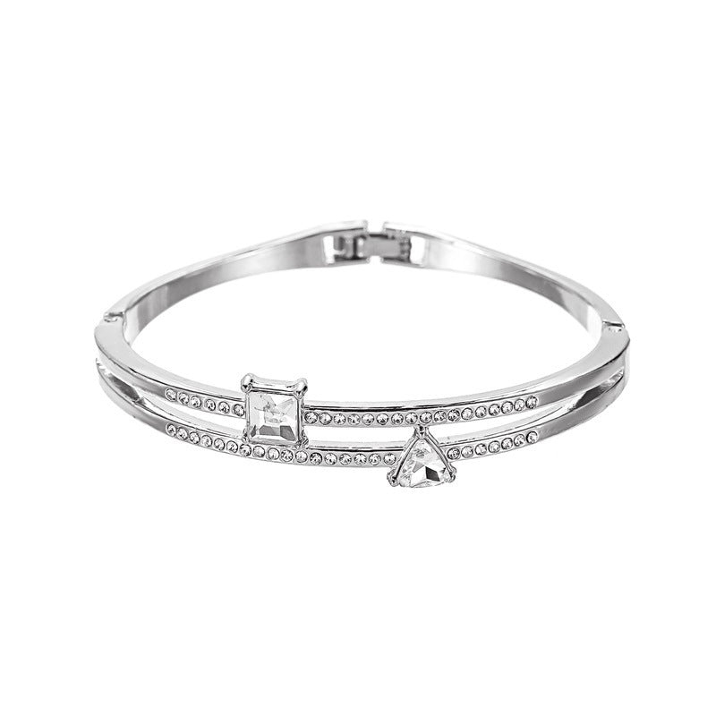 Pulsera Cristal Geométrica Corazón al por mayor